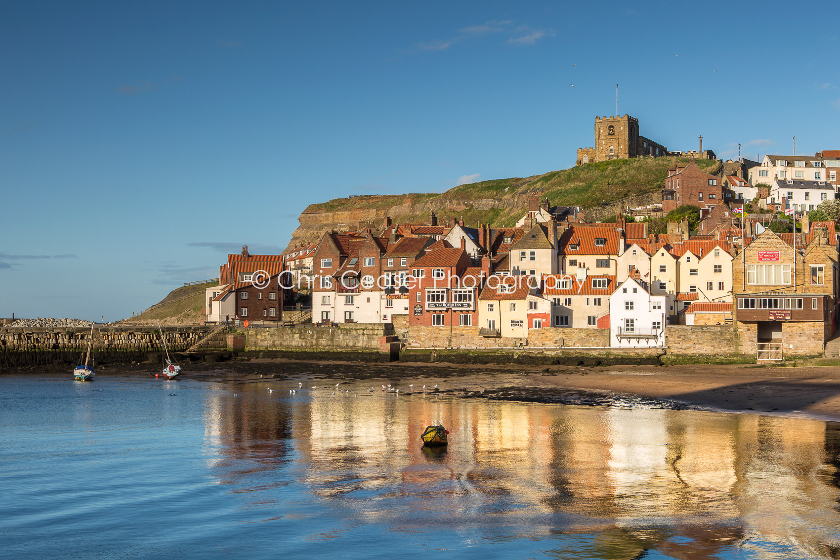 Reflections at High Tide, Whitby