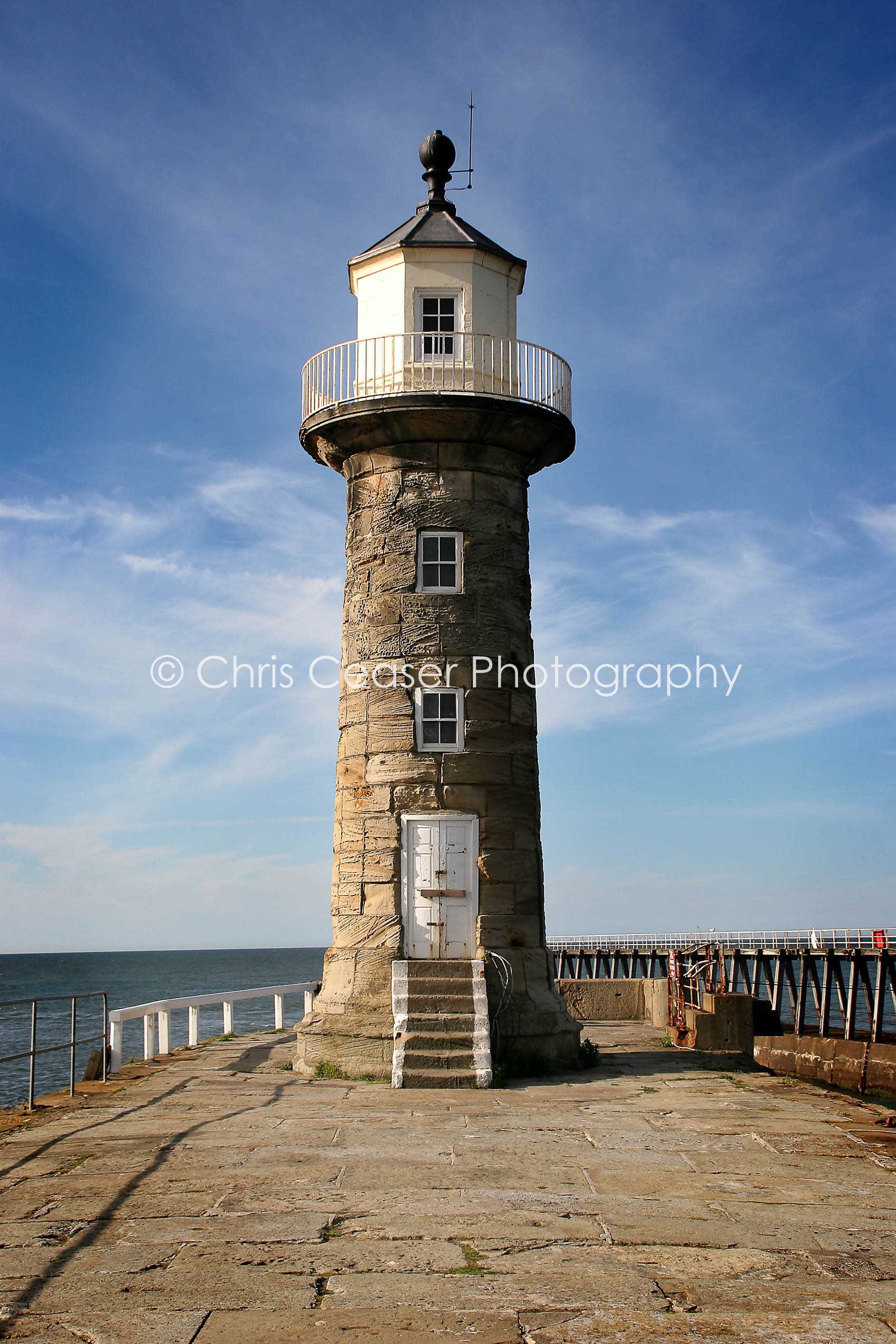East Pier Lighthouse Whitby Chris Ceaser Photography