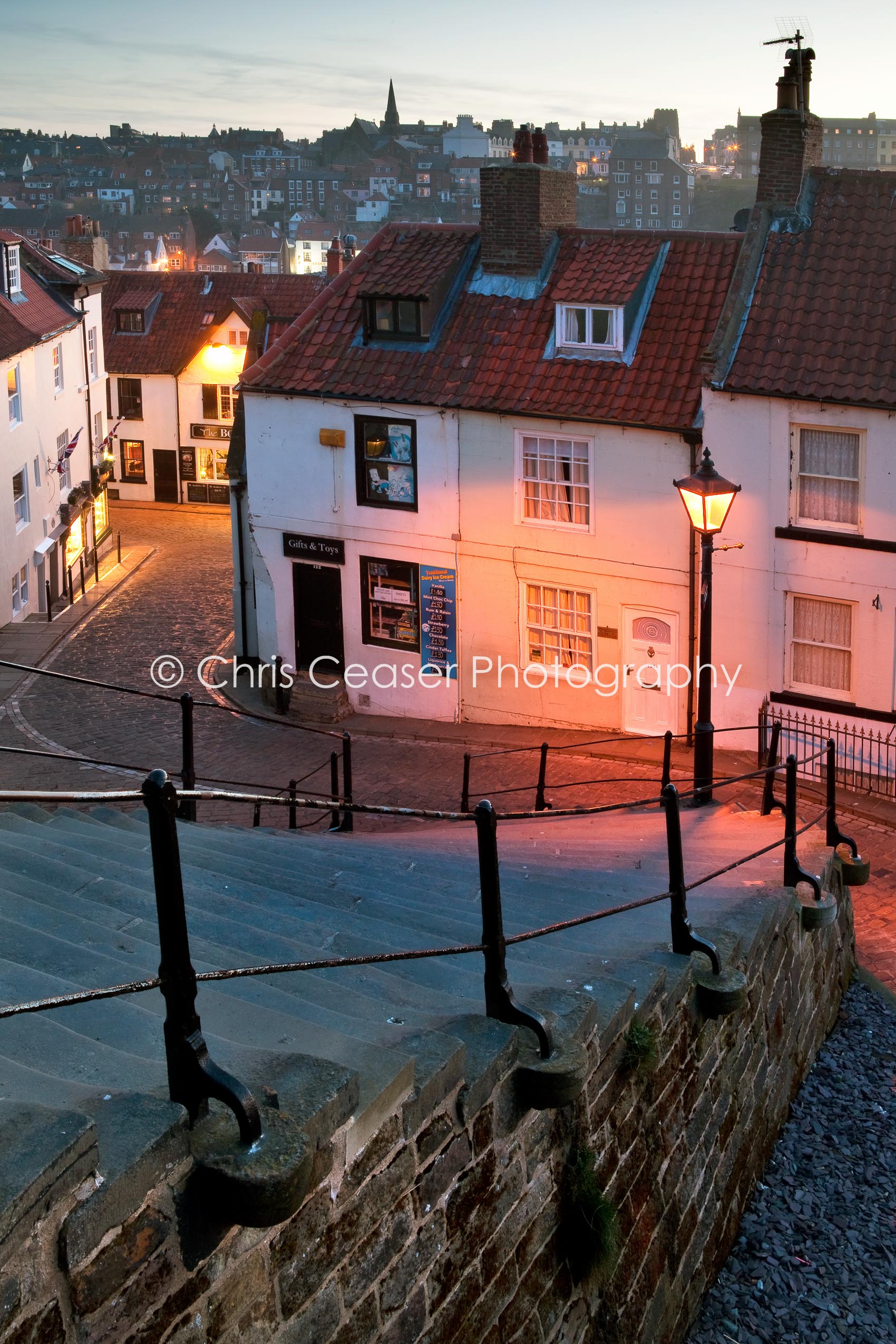 The foot of the steps, Whitby