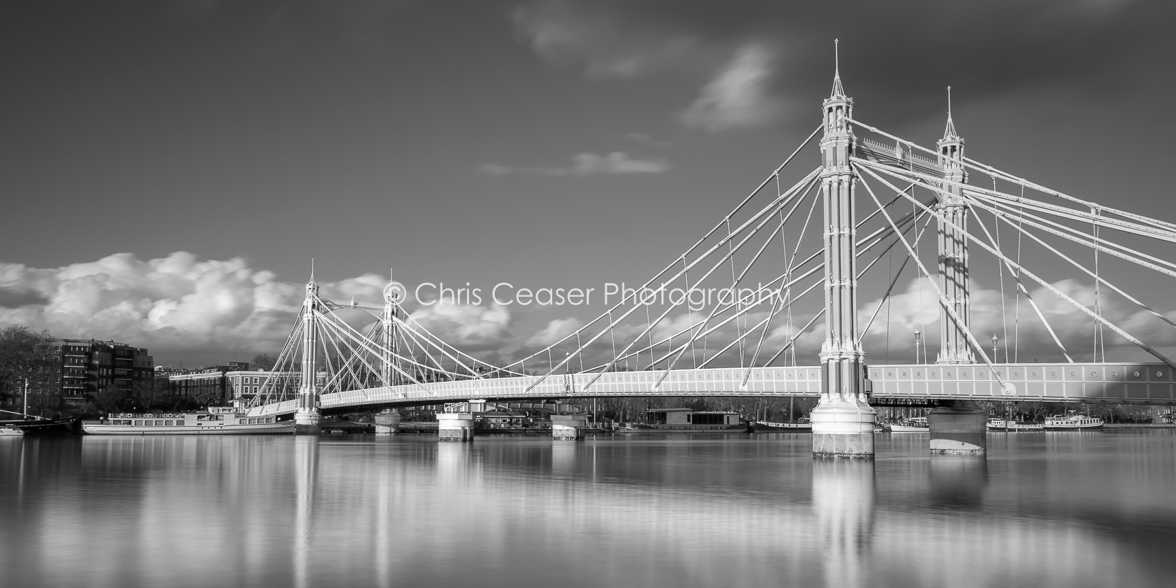 Spanning The Thames, Albert Bridge