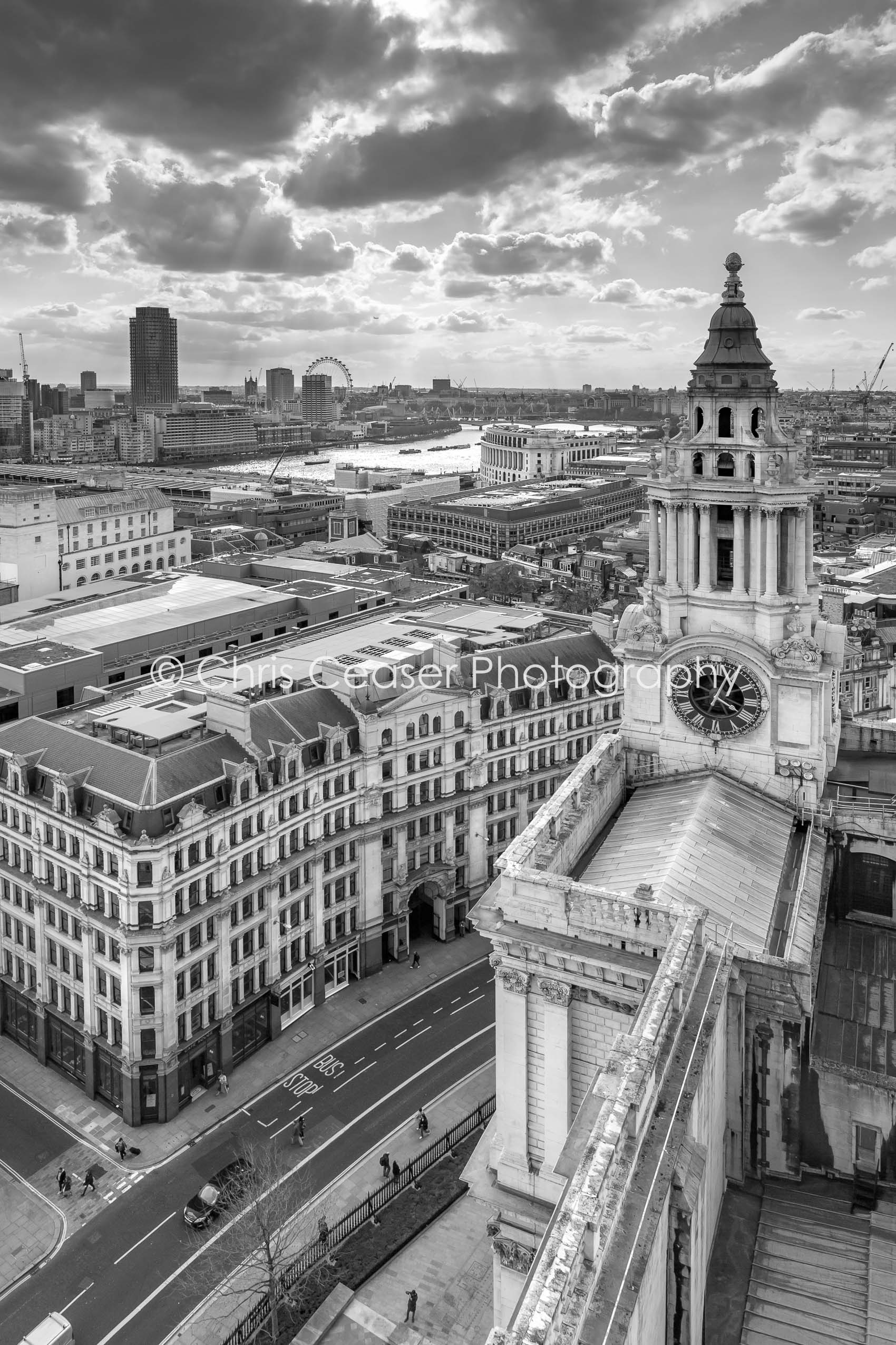 West From St. Paul's, London