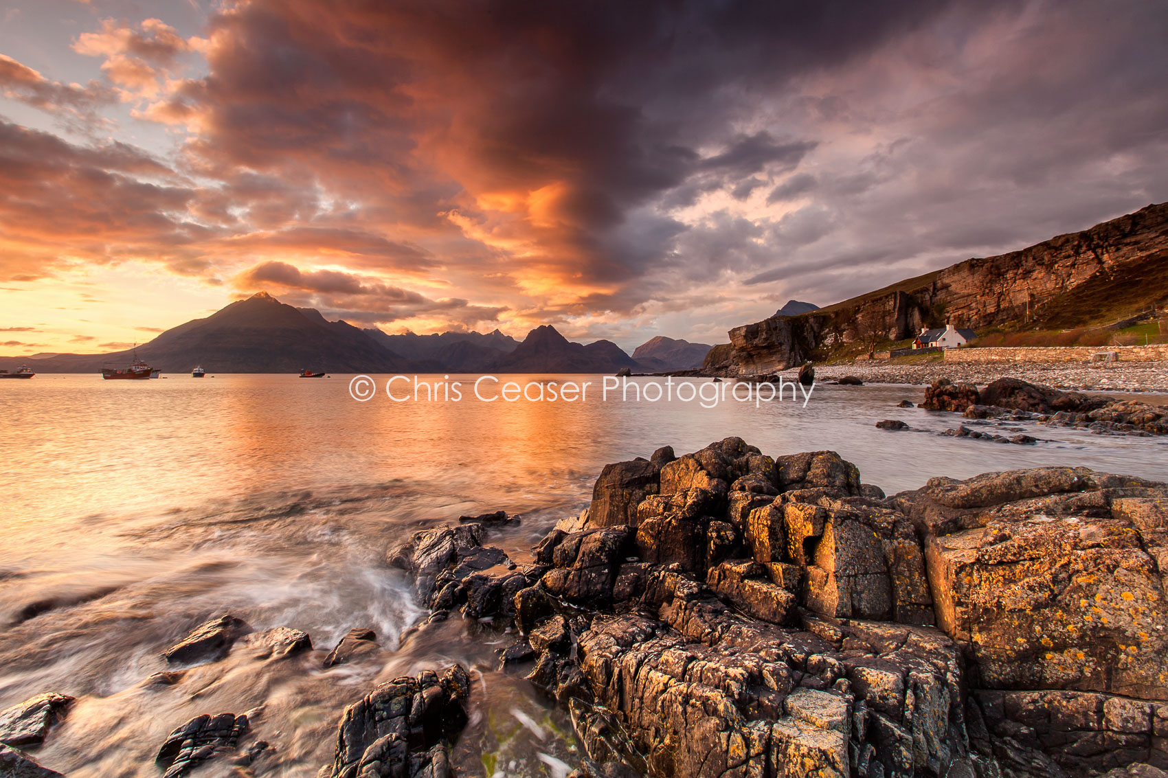 Fire Over The Cuillin, Elgol