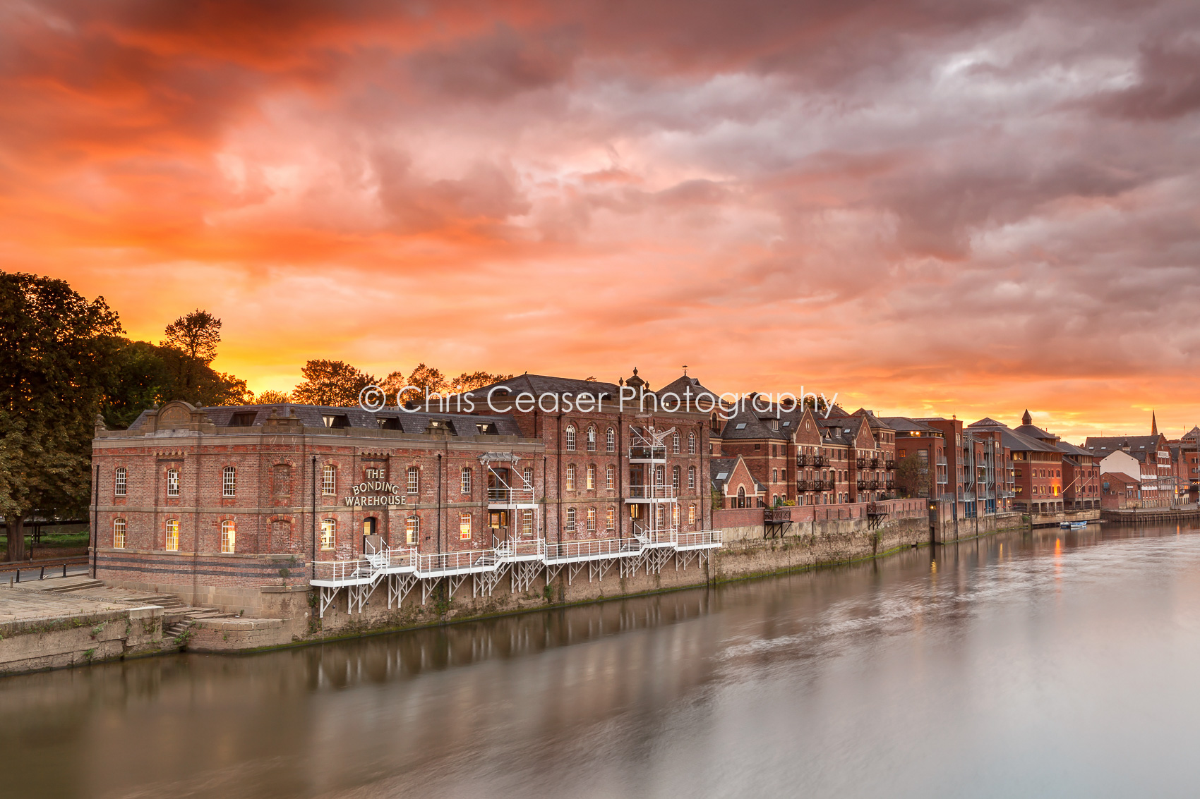 Red Skies, River Ouse. York