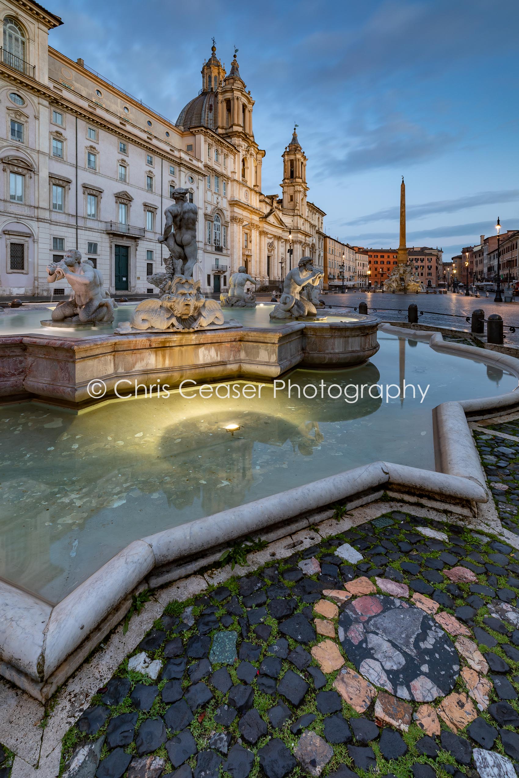Fontana Del Moro, Rome