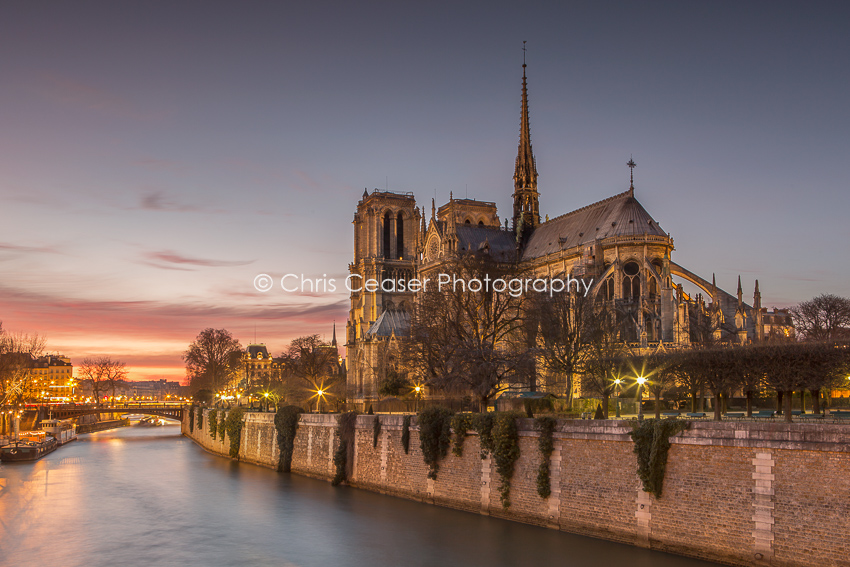 Twilight II, Notre Dame Cathedral