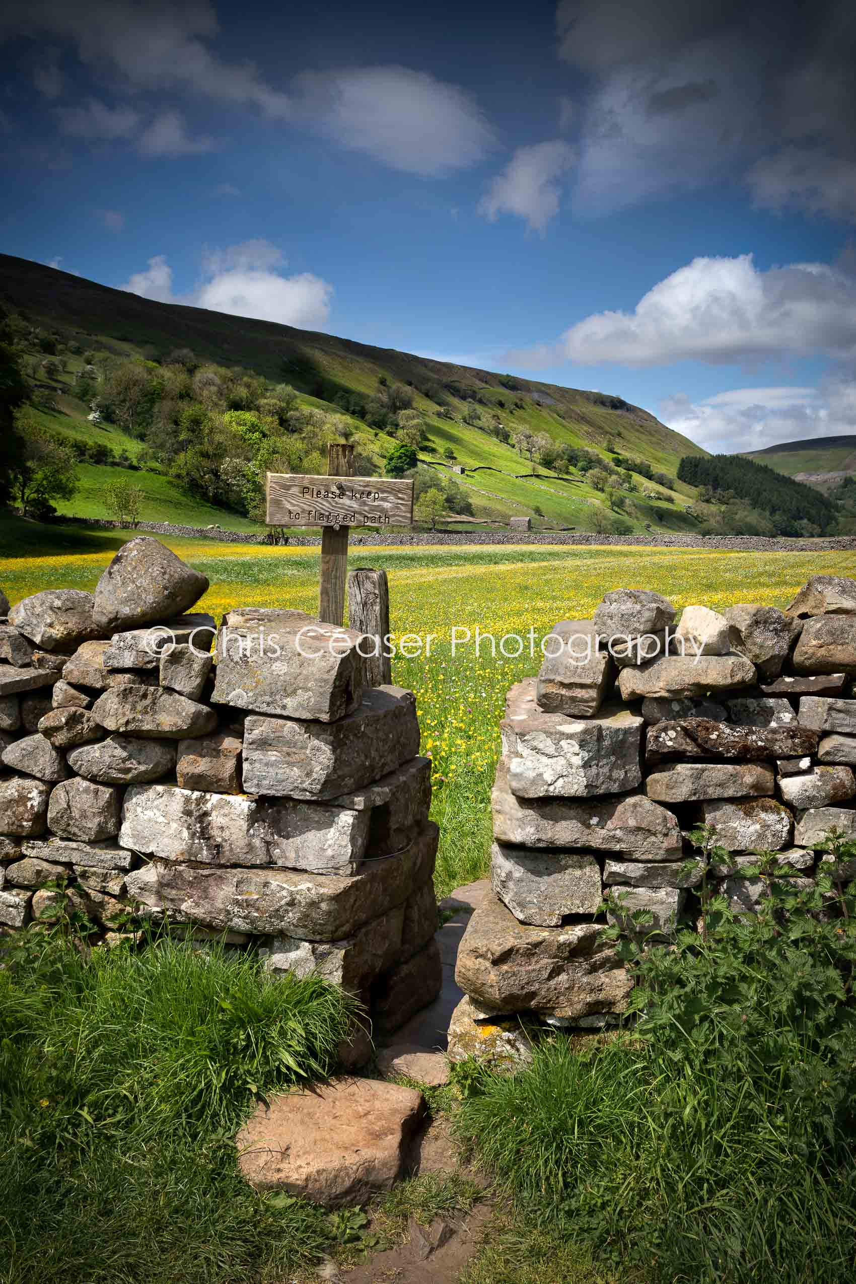 Into the Keld Valley, Yorkshire Dales